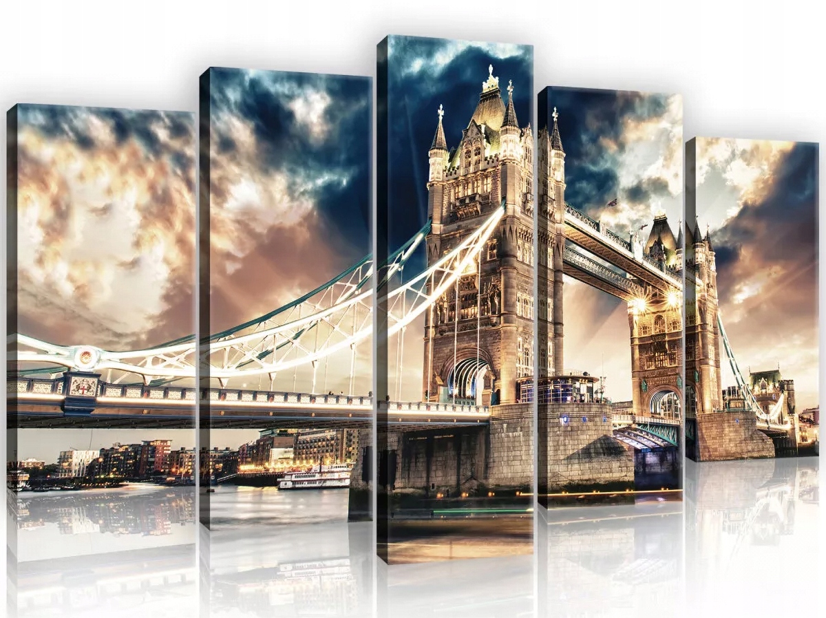 Obraz Na Plátně Canvas 100x60 Londýn Tower Bridge