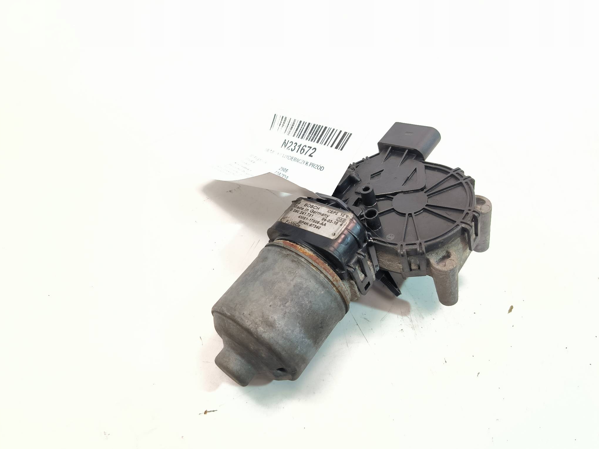 mini motor of wipers front 4M51-17508-AA MAZDA 3 and BK