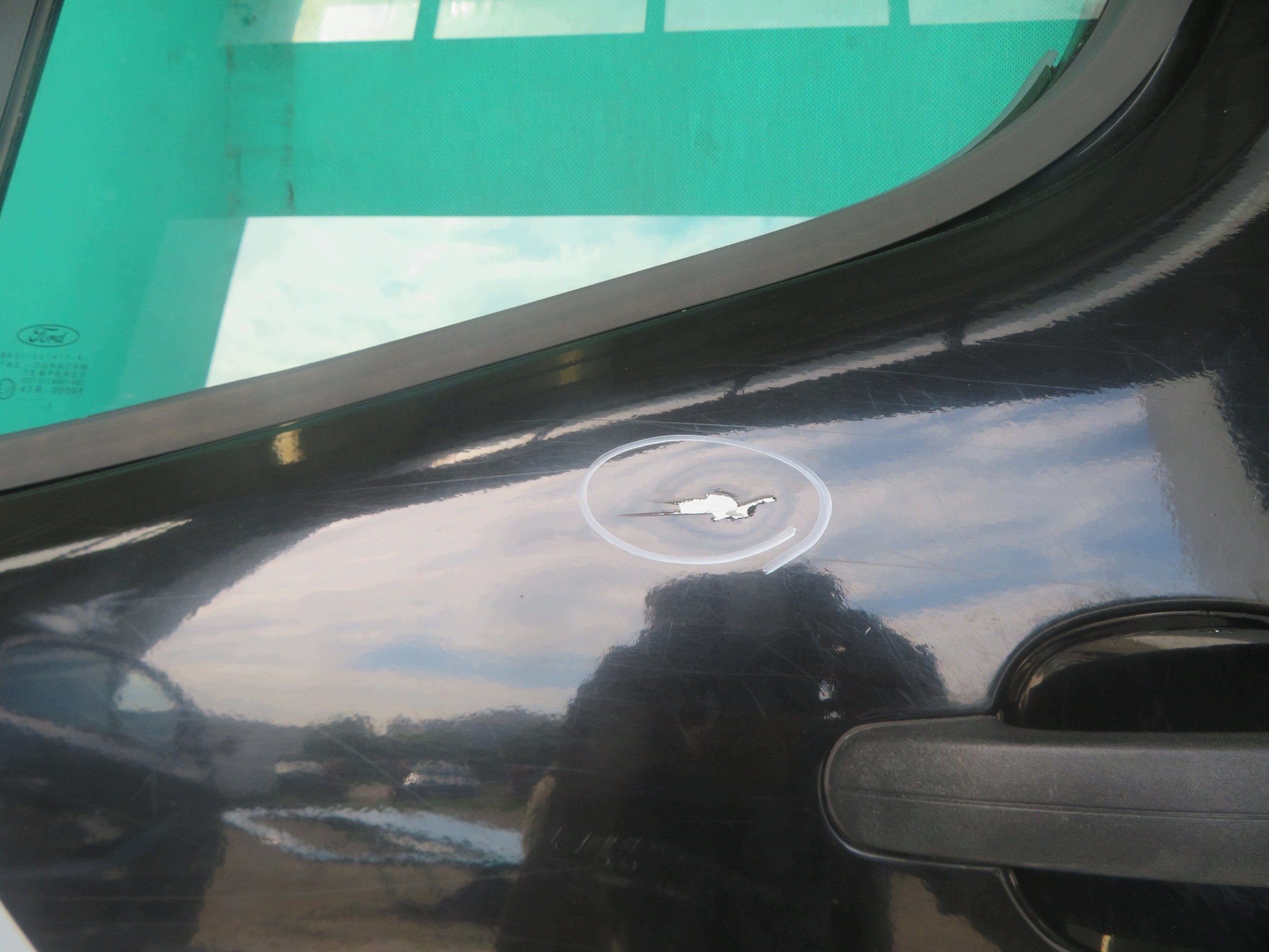 door left front FORD TRANSIT MK8