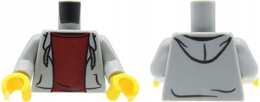 

Lego tors figurki szara bluza z kapturem