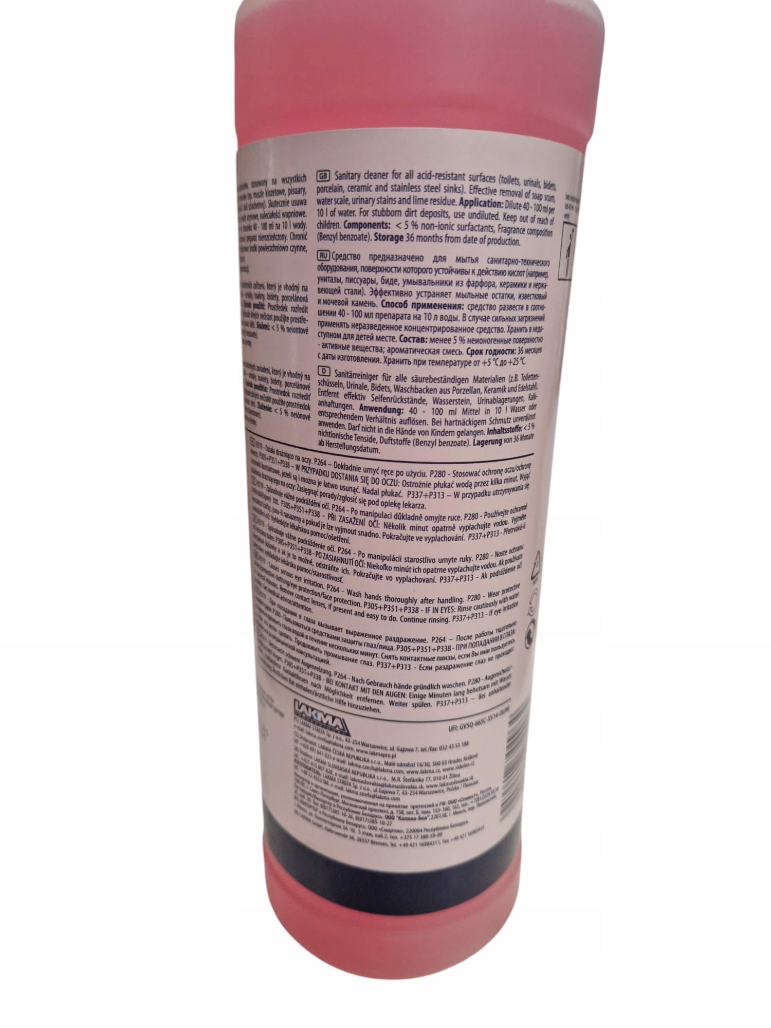 Lakma čistič sanitárních zařízení S 530