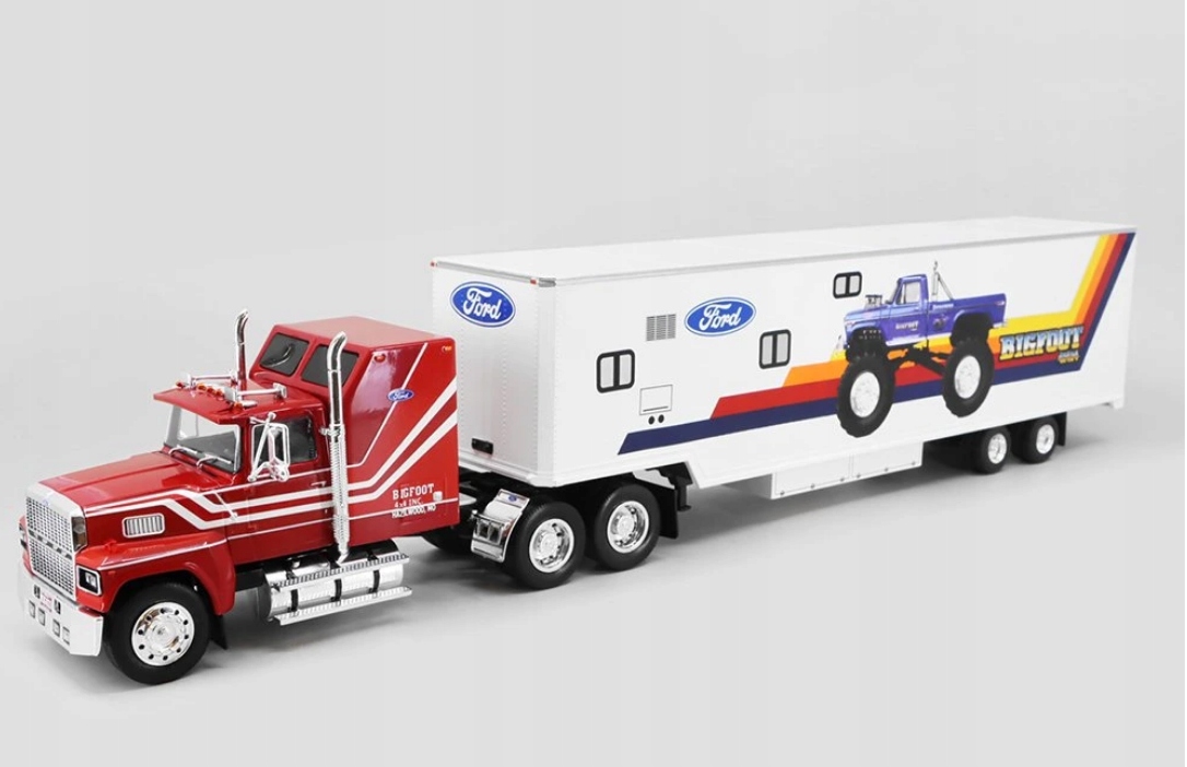 Nákladní vozidlo Ford Ltl 9000 (1990) Bigfoot 1:43 Altaya #32