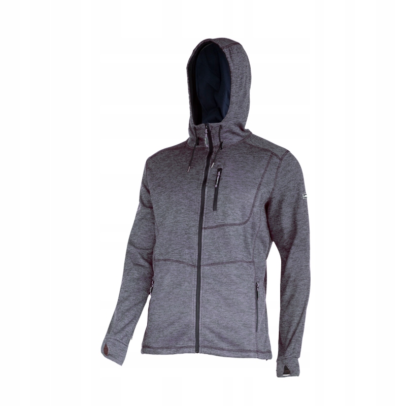 Bluza dresowa szara z kapturem Lahti Pro rozm. M