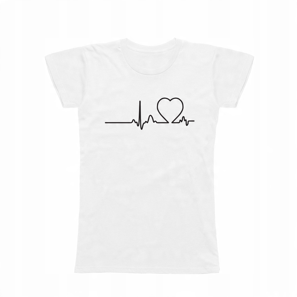 

M - Koszulka T-shirt Serce Linia Życia Dla Fana
