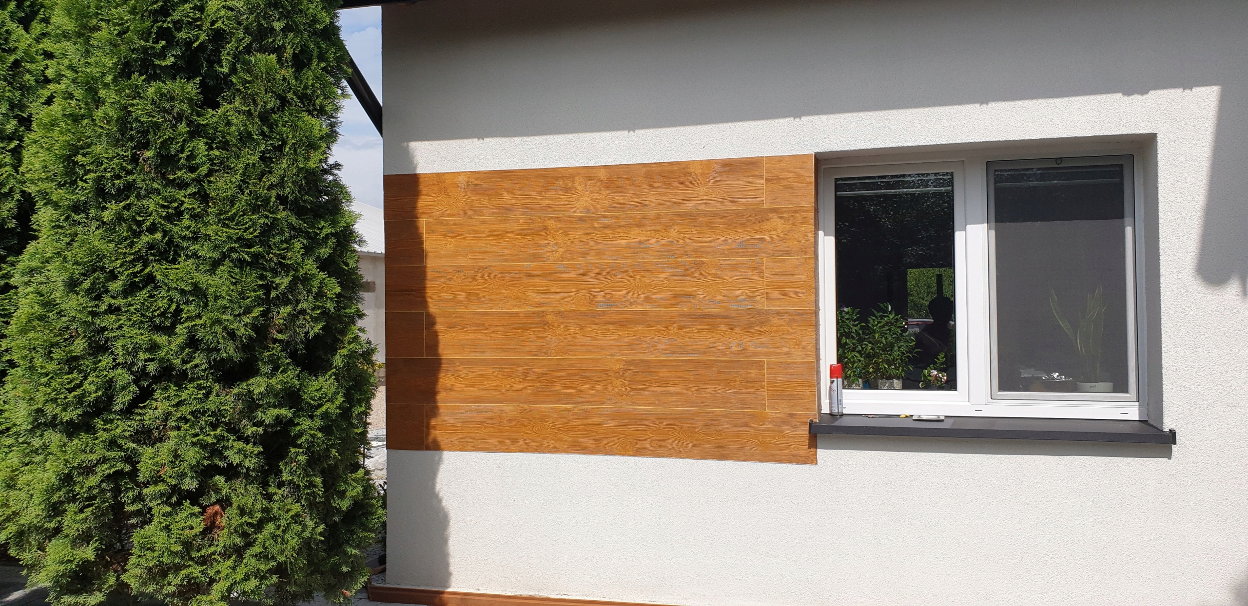 DESKA ELEWACYJNA ELASTYCZNA grafit m2 rustykal Szerokość produktu 23.4 cm