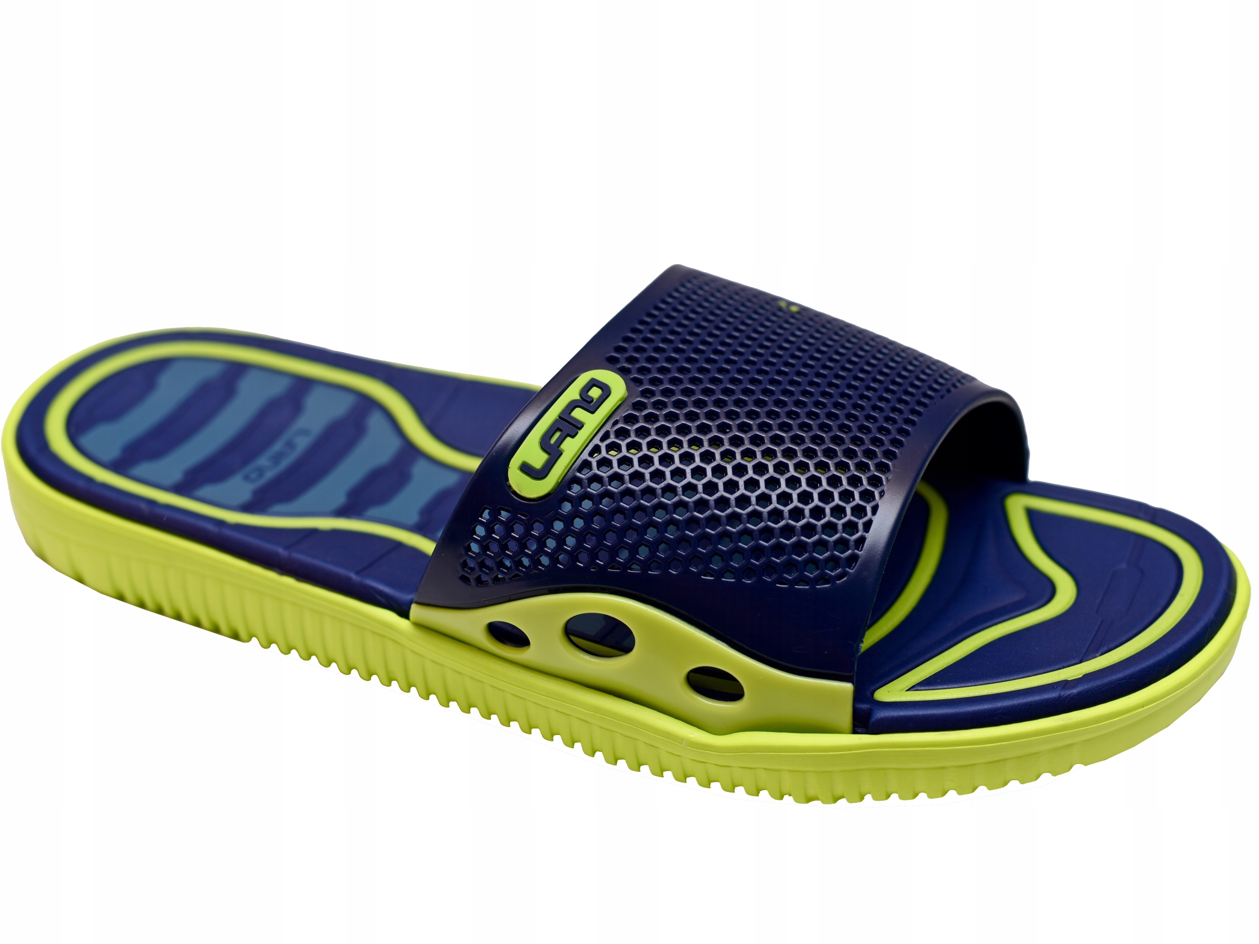 

Klapki męskie basenowe Lano 6168-D2 gumowe 44