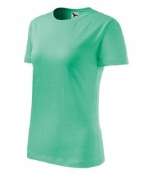 

Klasyk koszulka damska Basic -malfini- miętowy 2XL