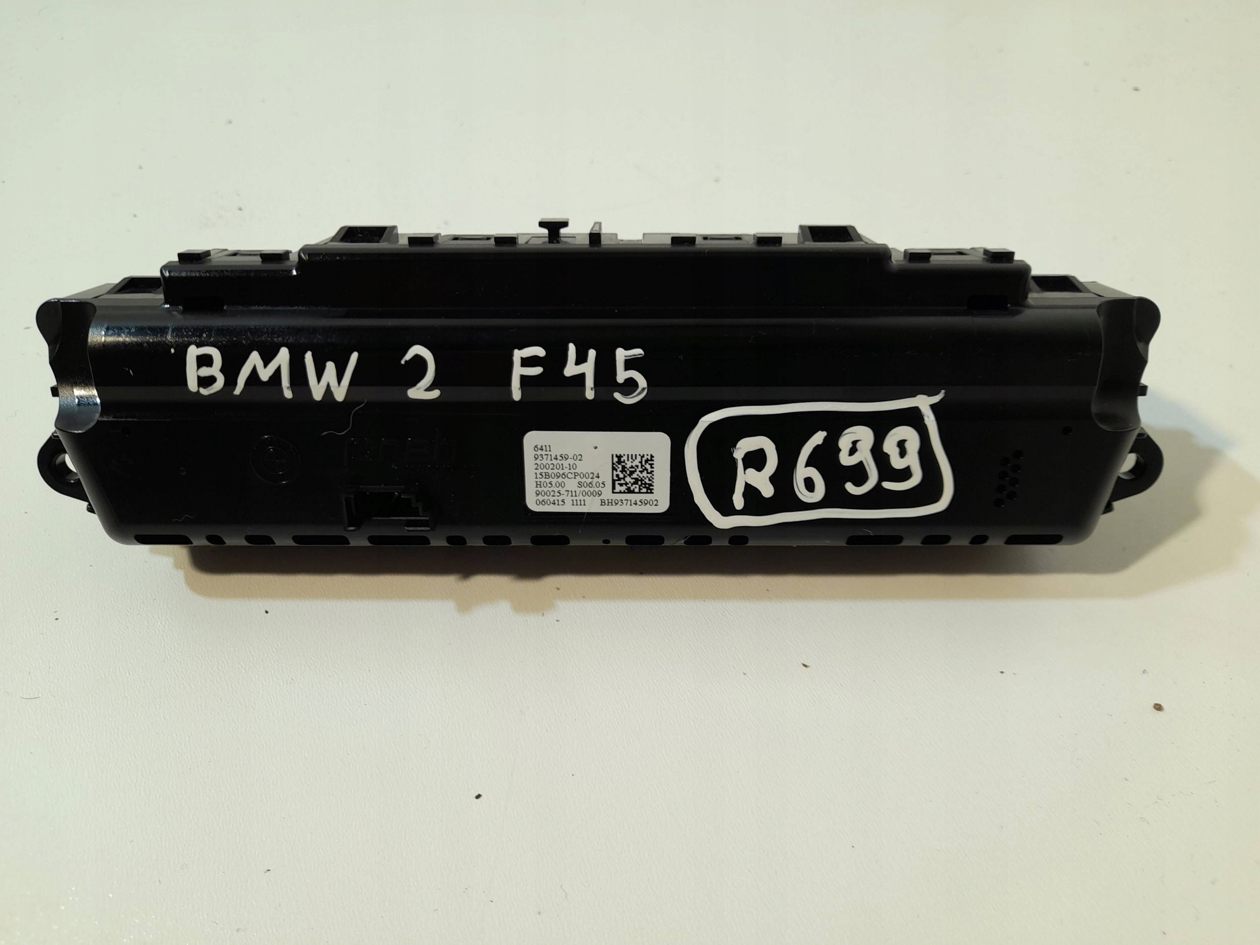 BMW 2 F45 Unite commande clima 9371459 (R699)