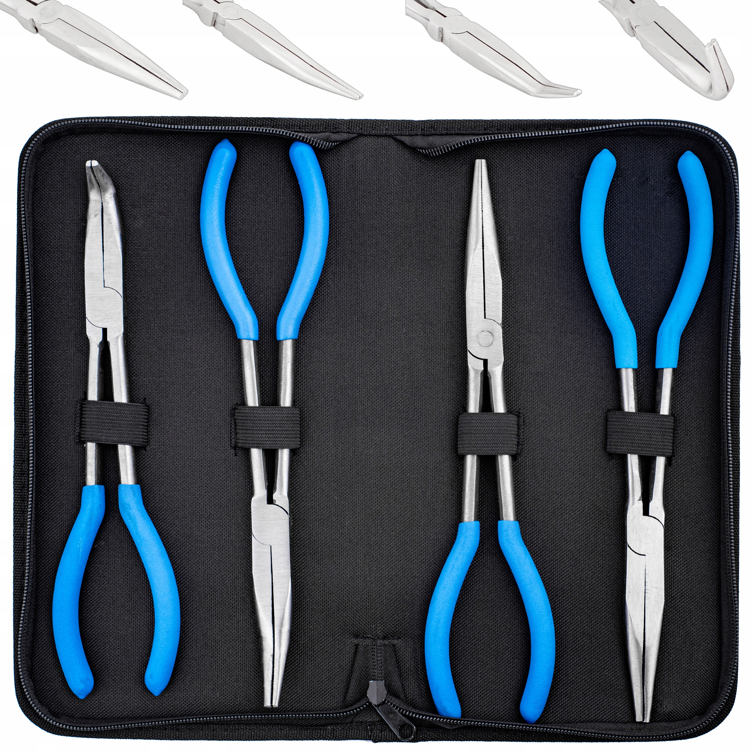 

Szczypce Kombinerki Długie Wygięte Proste 280mm