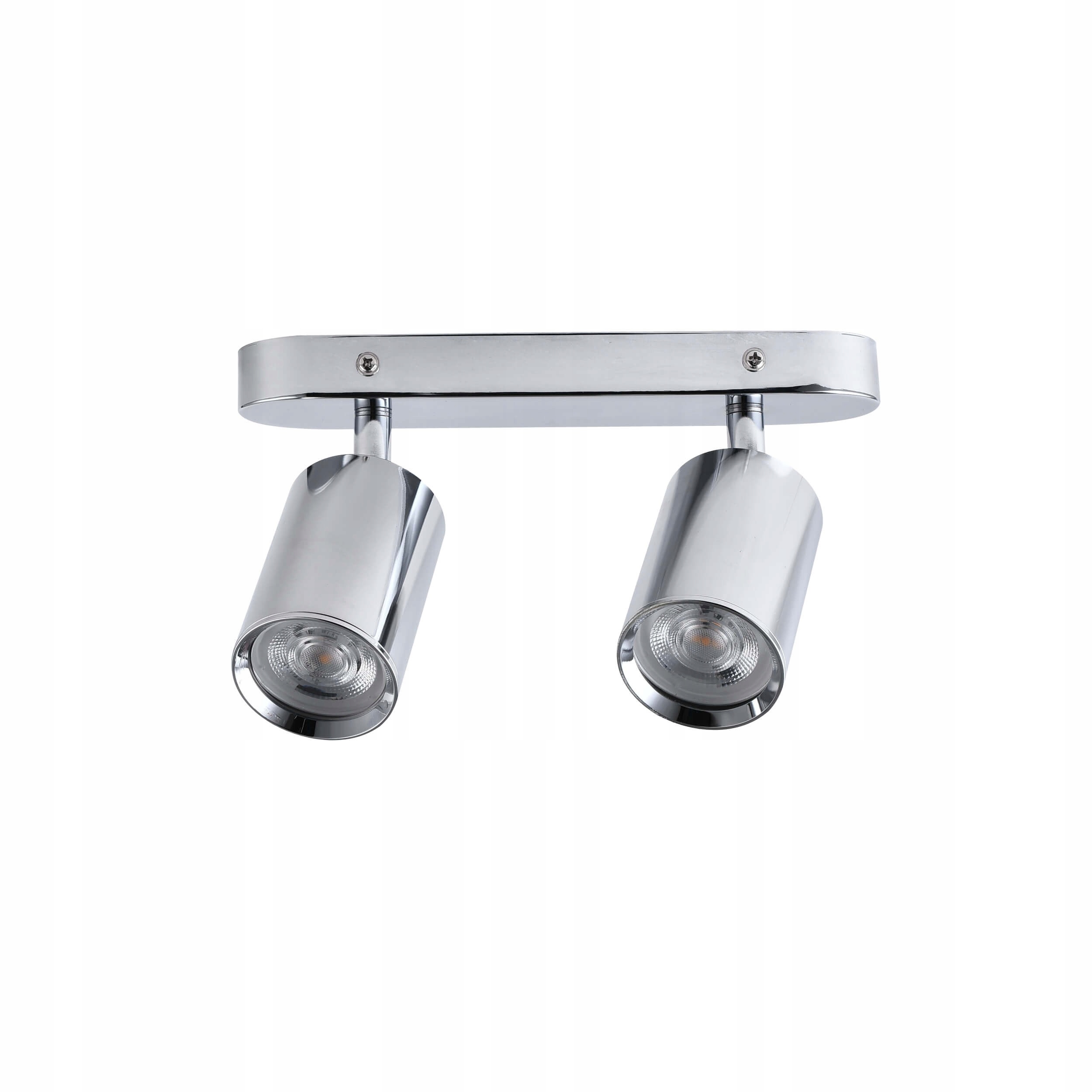 Stropní svítidlo dvojitá chrom 2 reflektory nastavitelné Light Prestige