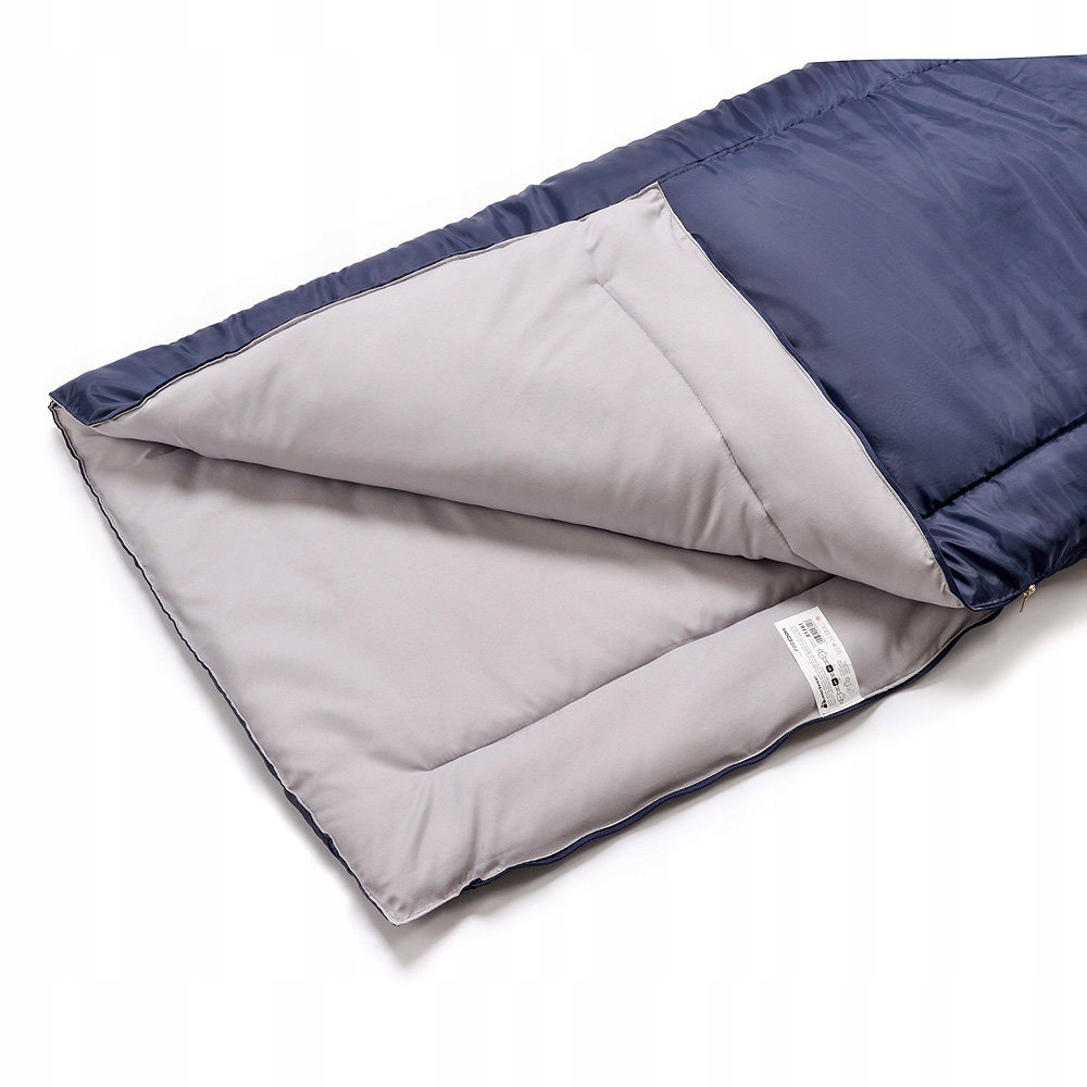 Śpiwór Meteor Freedom 195x72 PRODUKT POLSKI niebiesko-szary