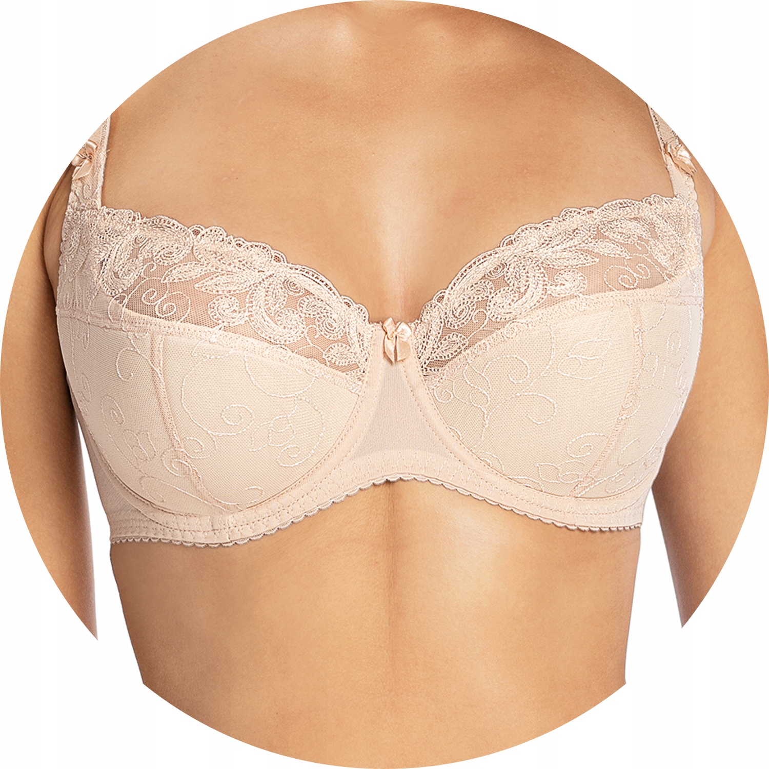 

Gaia 899 Goldie Biustonosz Semi Soft beżowy 80G