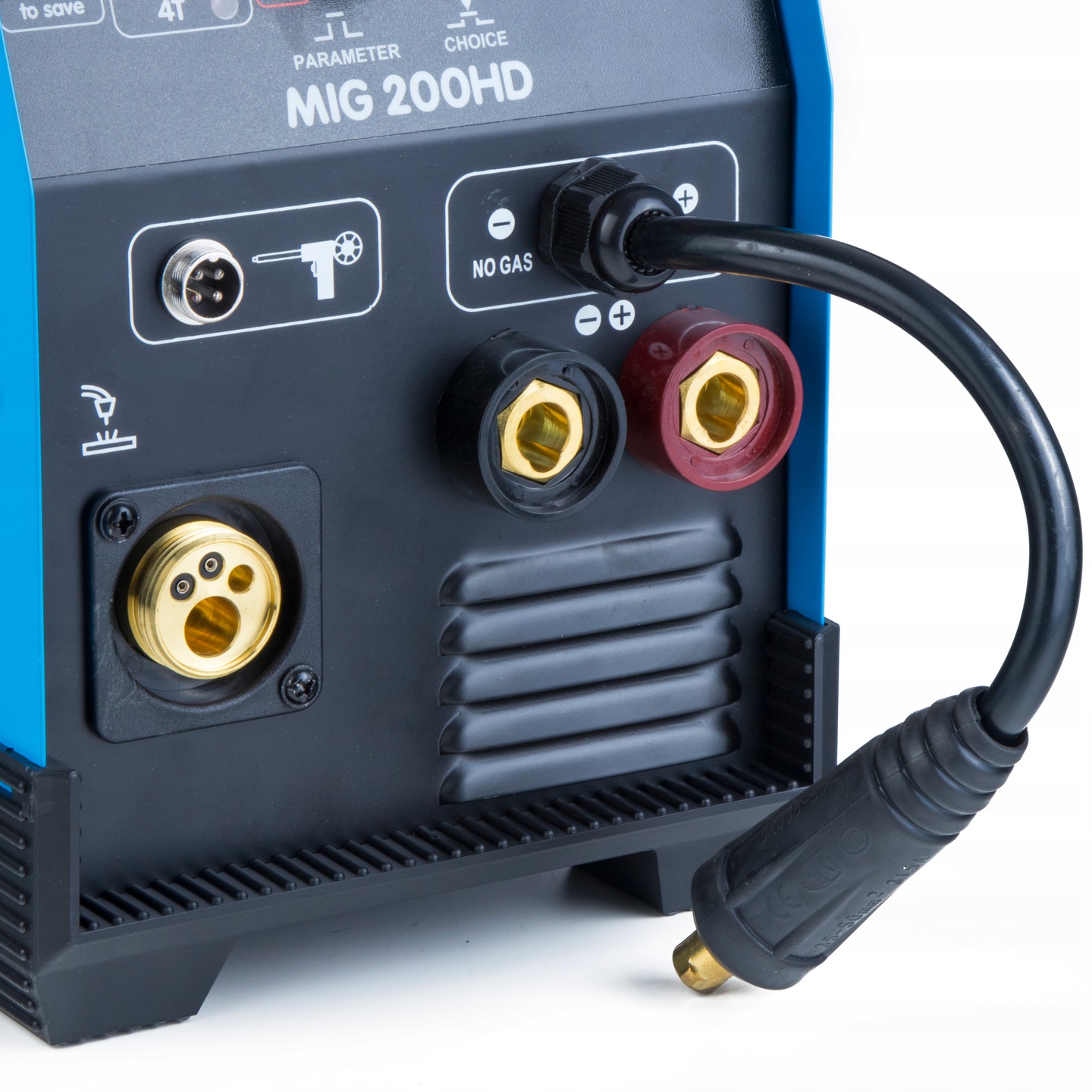 PÓŁAUTOMAT SPAWALNICZY SPAWARKA SHERMAN MIG 200 HD MMA TIG 200A 230V 3W1 Waga produktu z opakowaniem jednostkowym 45 kg