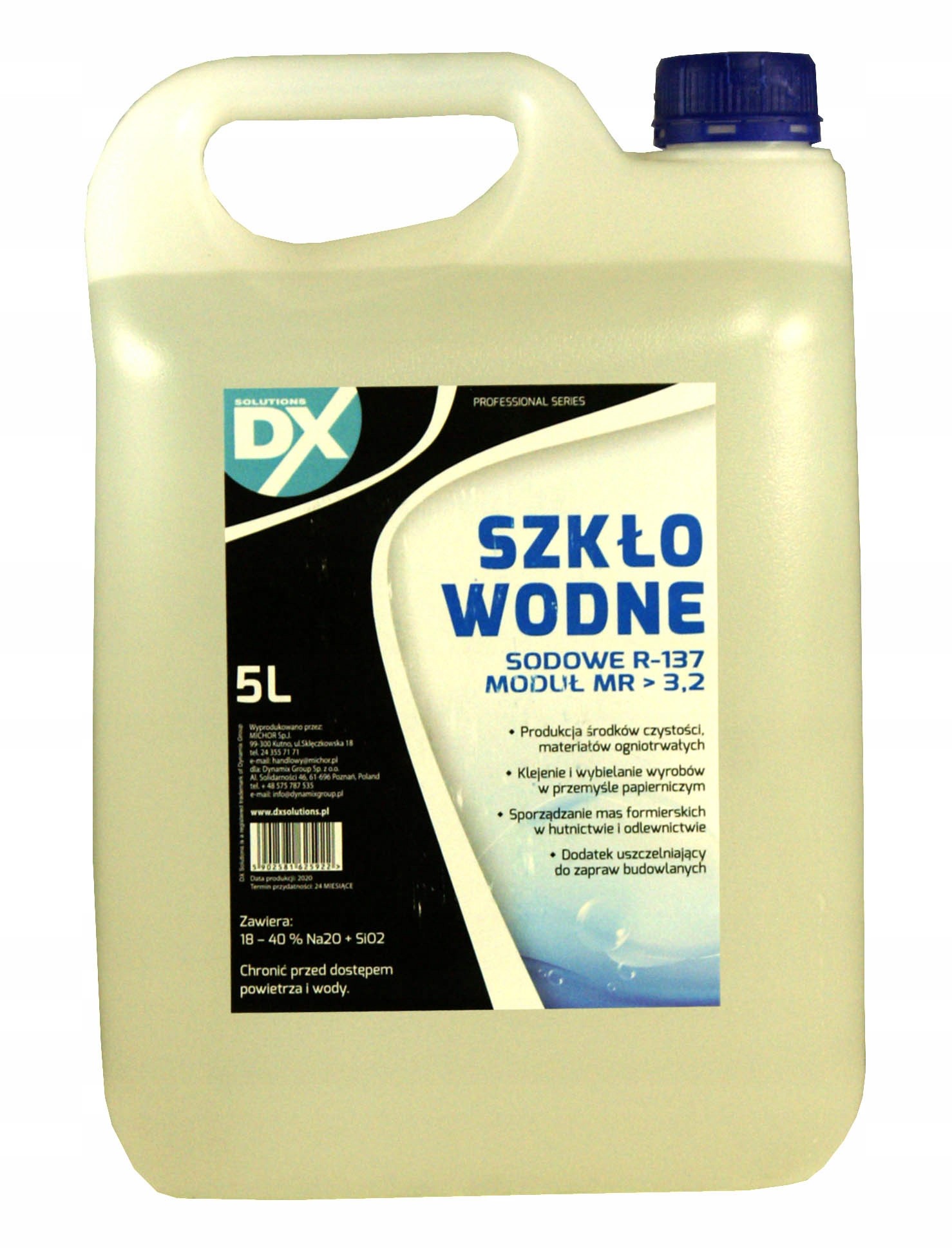 

Szkło Wodne 5L DX Solutions