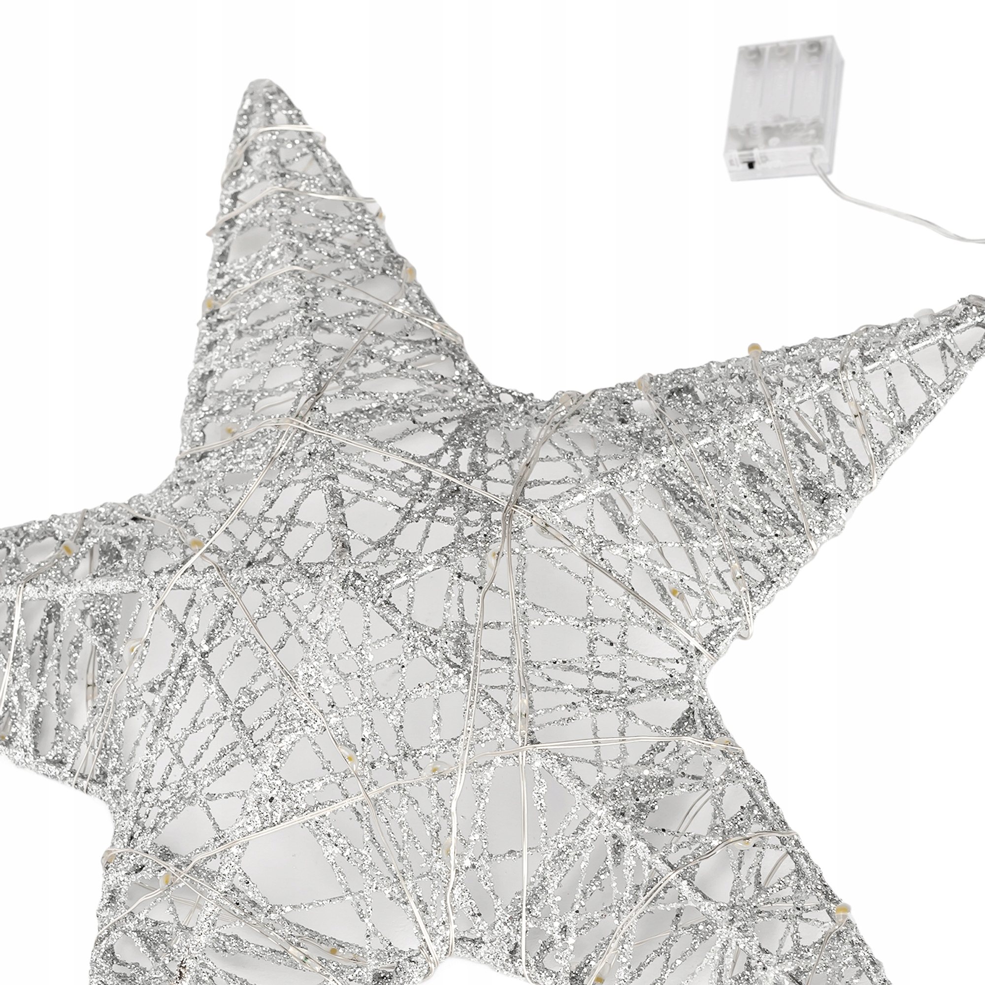 ŚWIECĄCA GWIAZDA LED 23cm PODŚWIETLANA GOLD Marka Tutumi