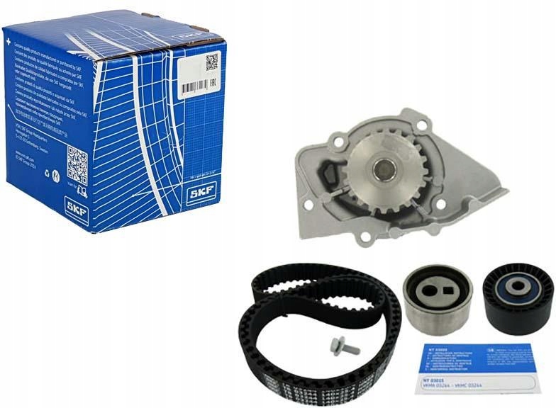 SKF НАСОС ВОДУ + КОМПЛЕКТ РЕМЕНЯ ROZRZADU VKMC 03244
