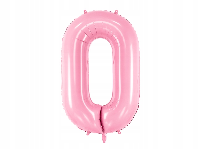 

Balon Foliowy Cyfra 0 , 86cm różowy