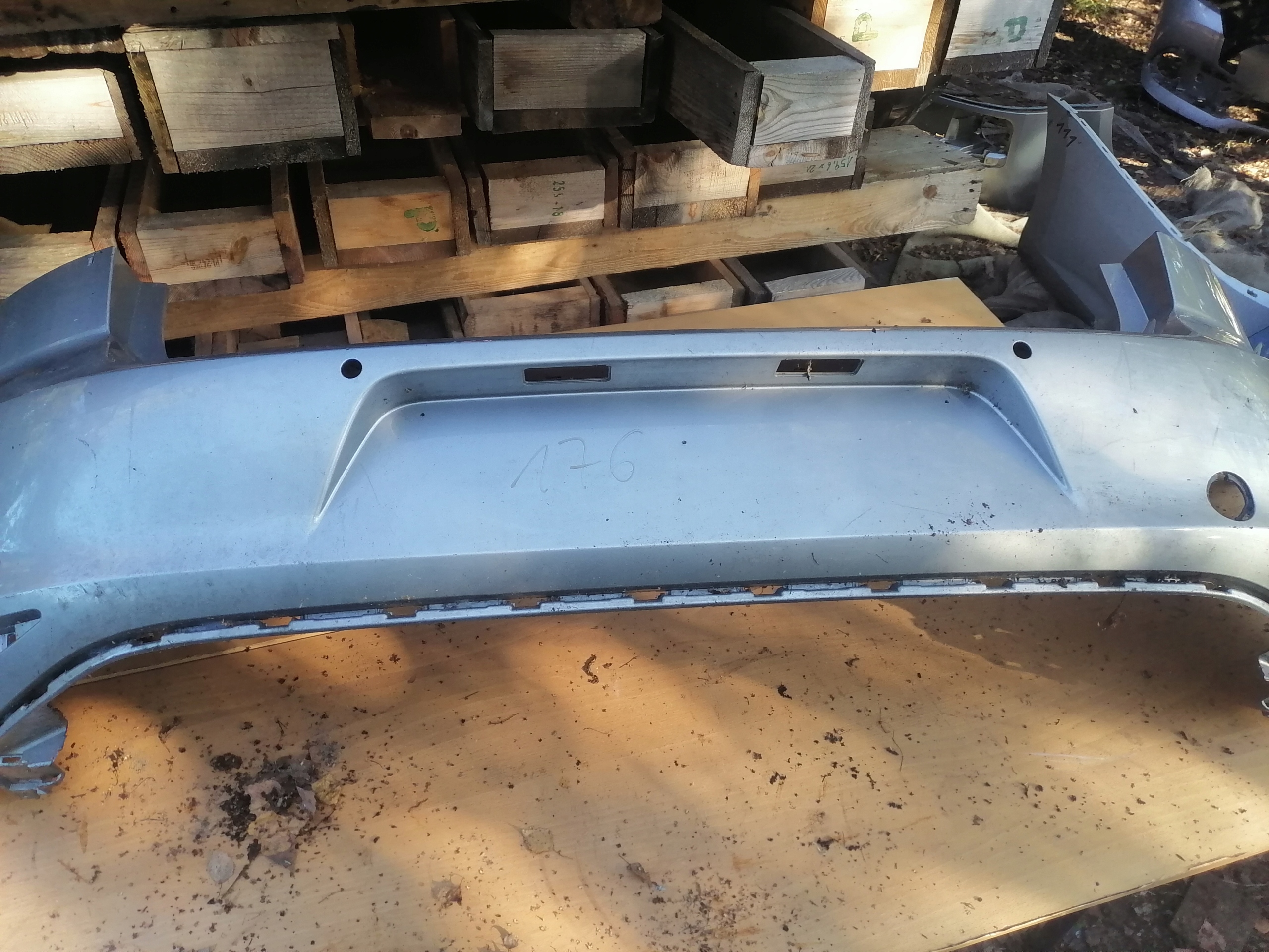 bumper rear part Volkswagen GOLF VII PDC 5G6807421