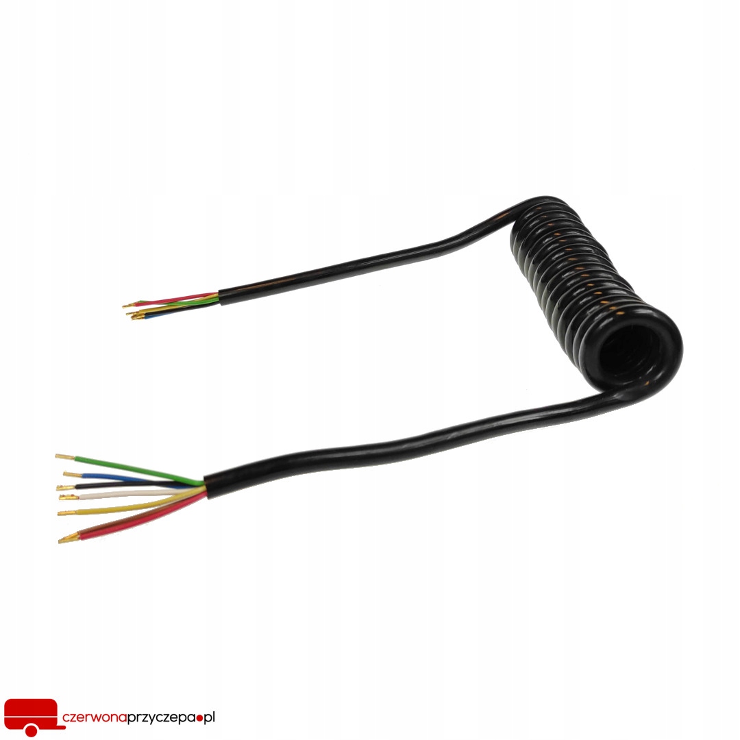 Przewód SPIRALNY 7 żył kabel przyczepy SPIRALA 180 Marka inna