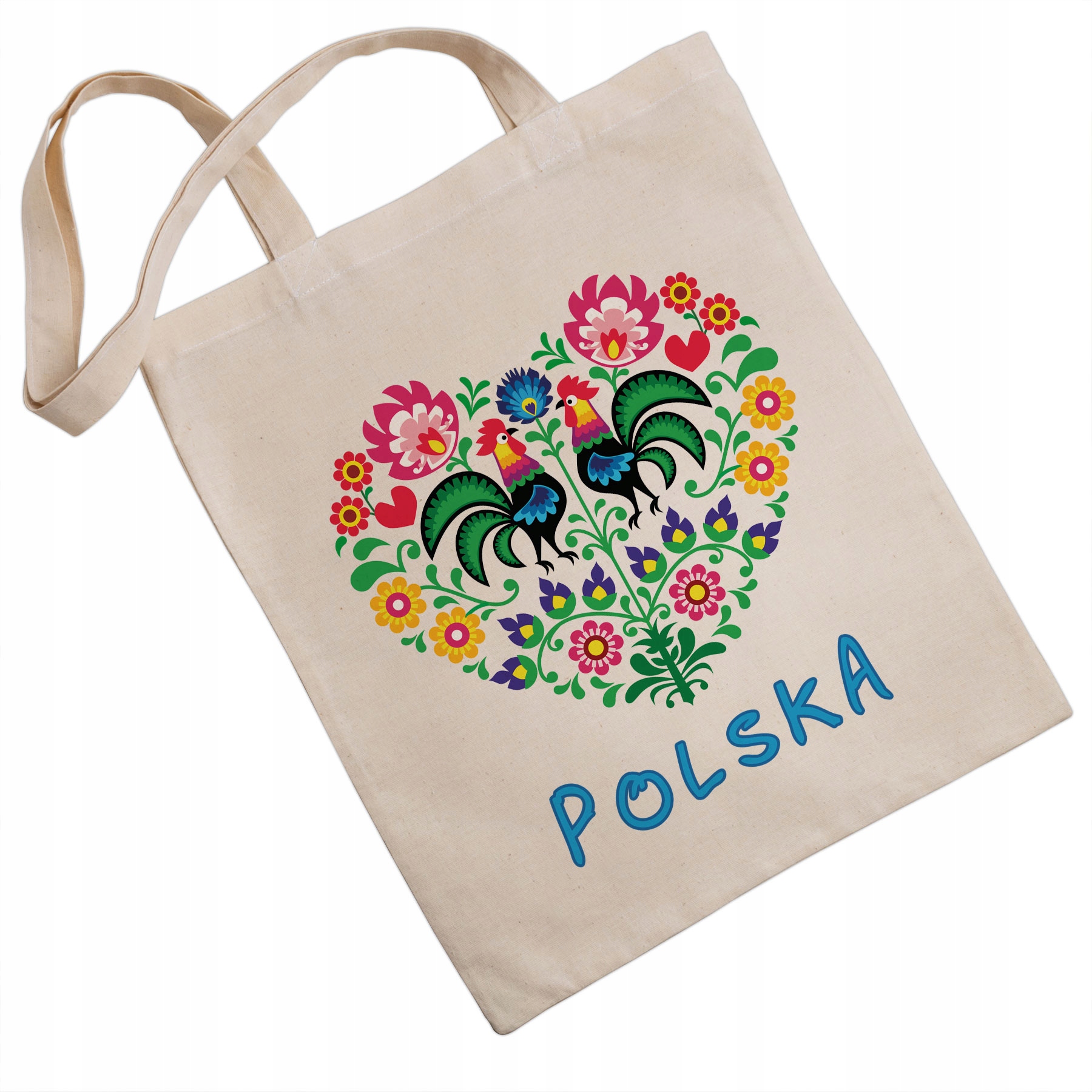 

Torba eko Koguty Serce Polska, natural