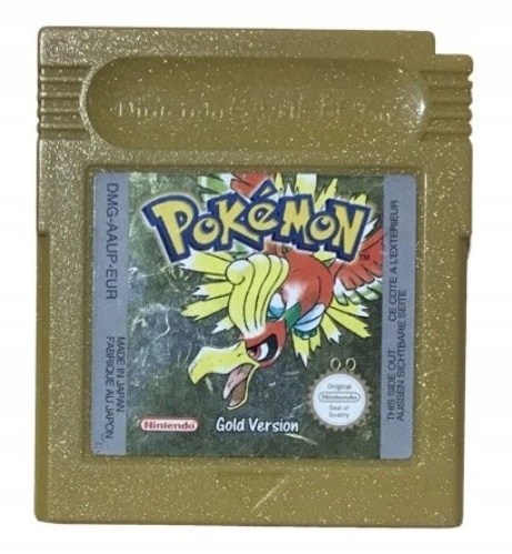 Pokemon Gold Version Nintendo Game Boy Classic pudełkowa