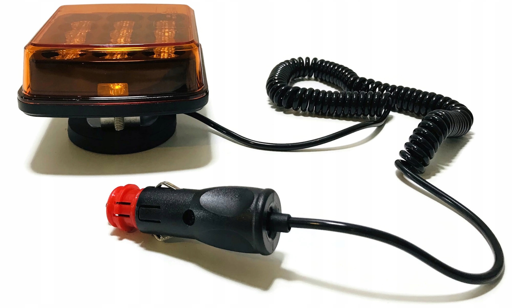 LAMPA LED OSTRZEGAWCZA BLYSKOWA STROBOSKOP MAGNES Part number AT 762