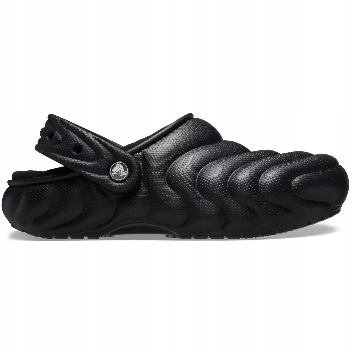 Nazouváky Crocs Classic Lined Overpuff Clog M4/W6 36,5 Black