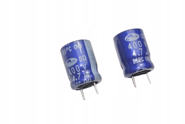 Kondensator 4.7uF 400V 20% 85°C Samwha 10x14mm
