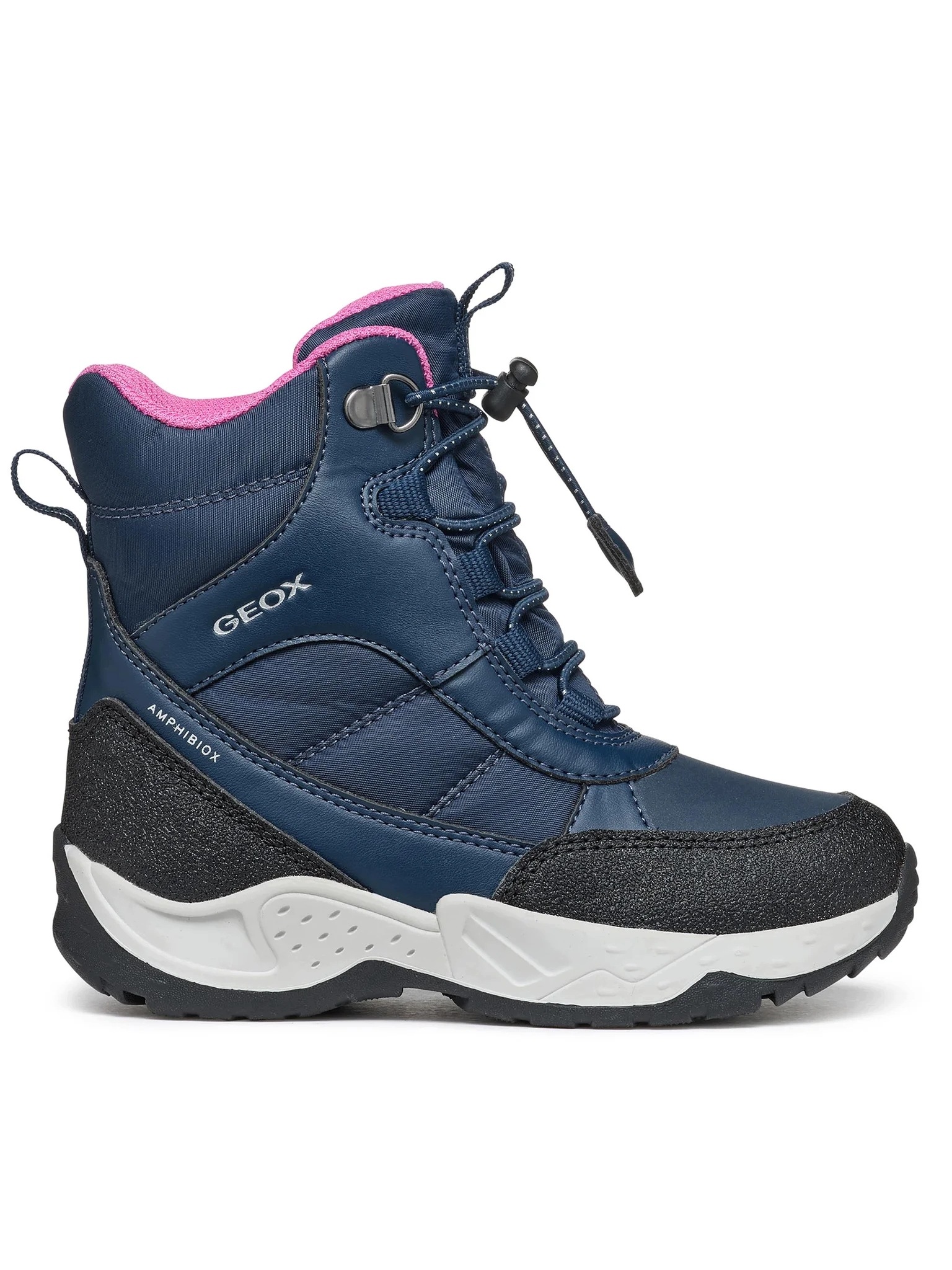 Geox Sněhule J Sentiero Girl B Ab J36FVB 054FU C4268 D Granátová 38