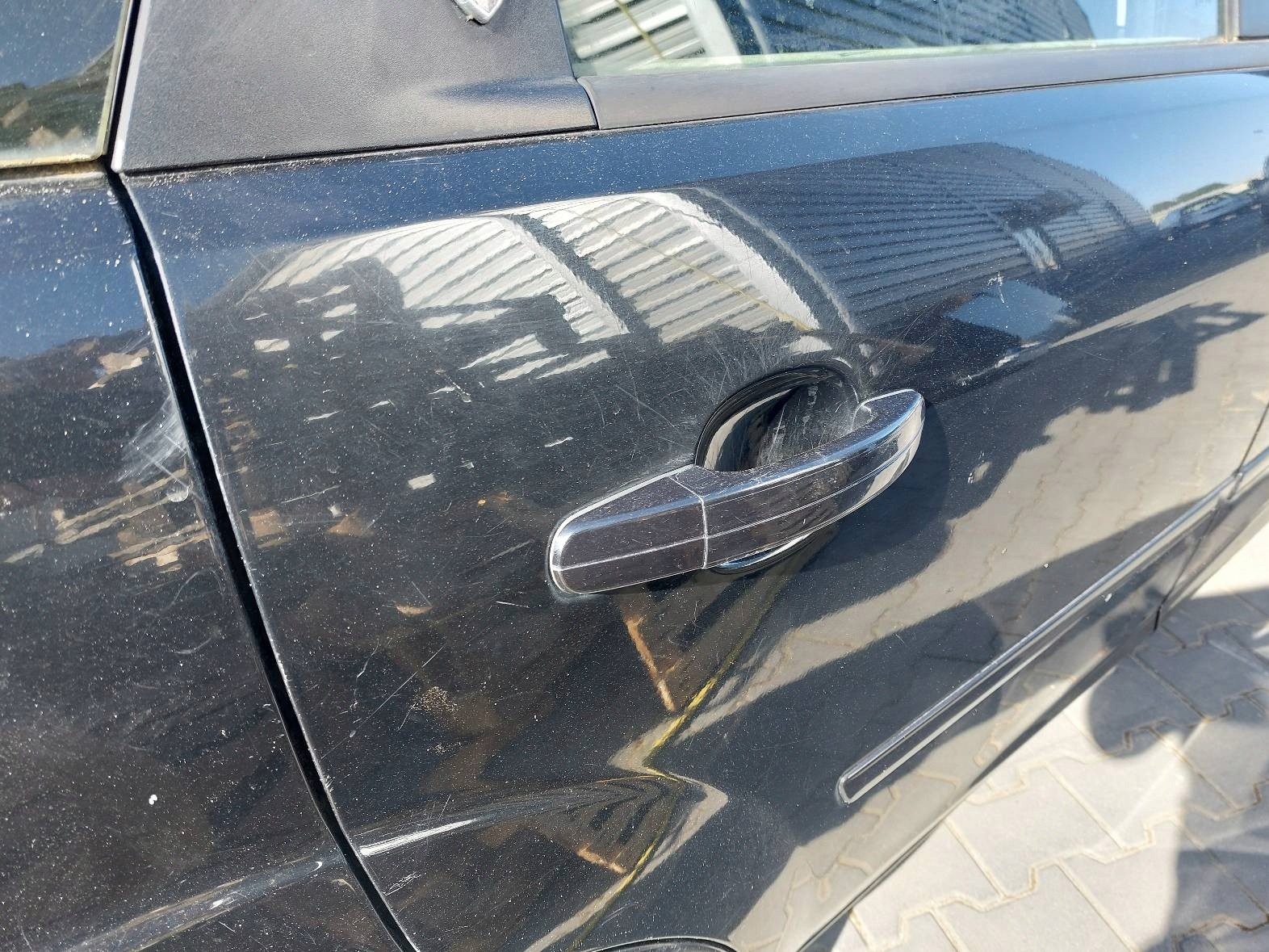 DRZWI KOMPLETNE PRAWY TYŁ FORD FOCUS MK2 KOMBI F3 Stan opakowania zastępcze