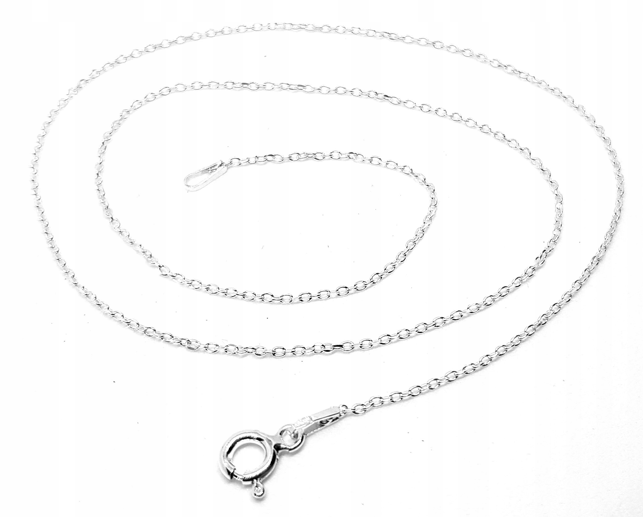 

Łańcuszek srebrny Ag925 ogniwkowy 1,1mm 42cm 1,1g