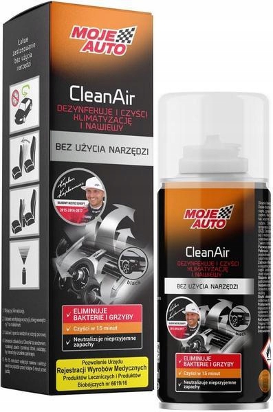 MOJE AUTO ODŚWIEŻACZ KLIMATYZACJI BLACK 150ML