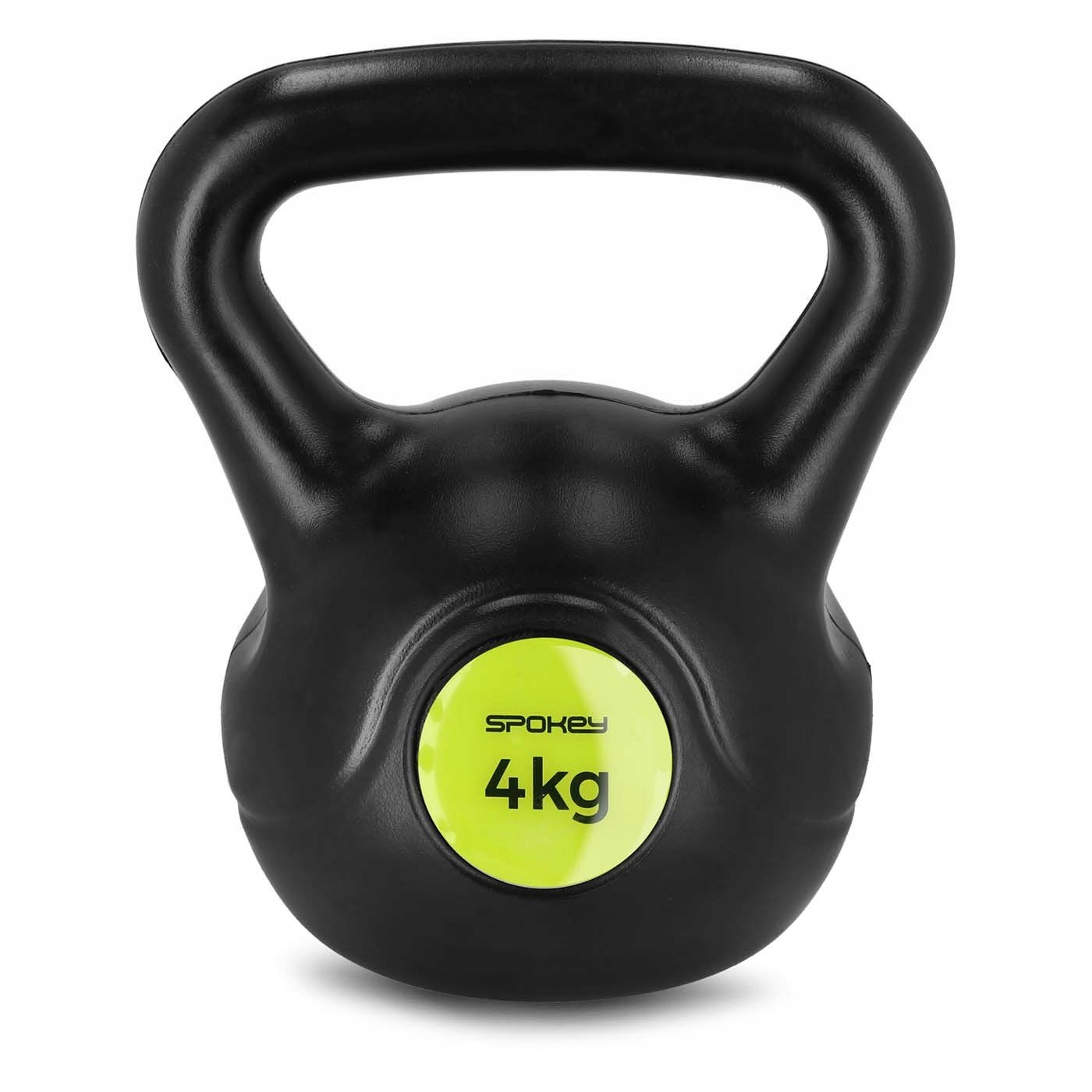 Kettlebelle Spokey 4 kg czarny