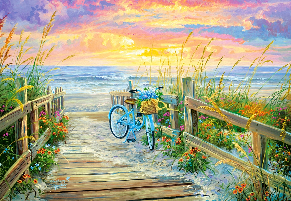 

Puzzle 1000 Widok Obraz Morze Plaża 9+ Castor
