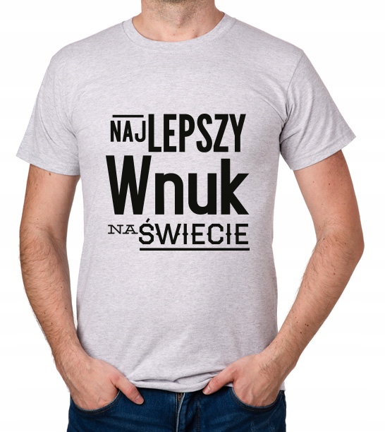 

koszulka Dla Wnuka Najlepszy Wnuczek prezent