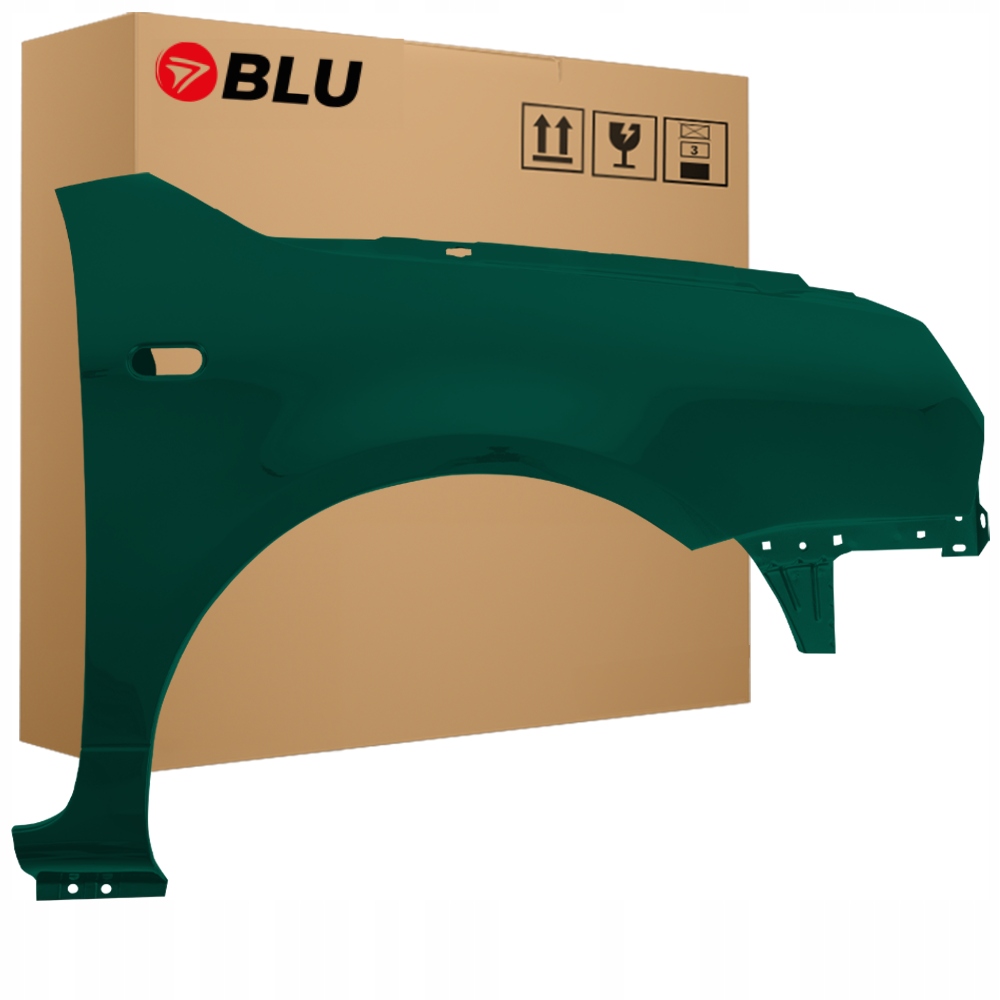 Blu Blatník Vw Lupo LA6N pravý zelený 98-05 přední