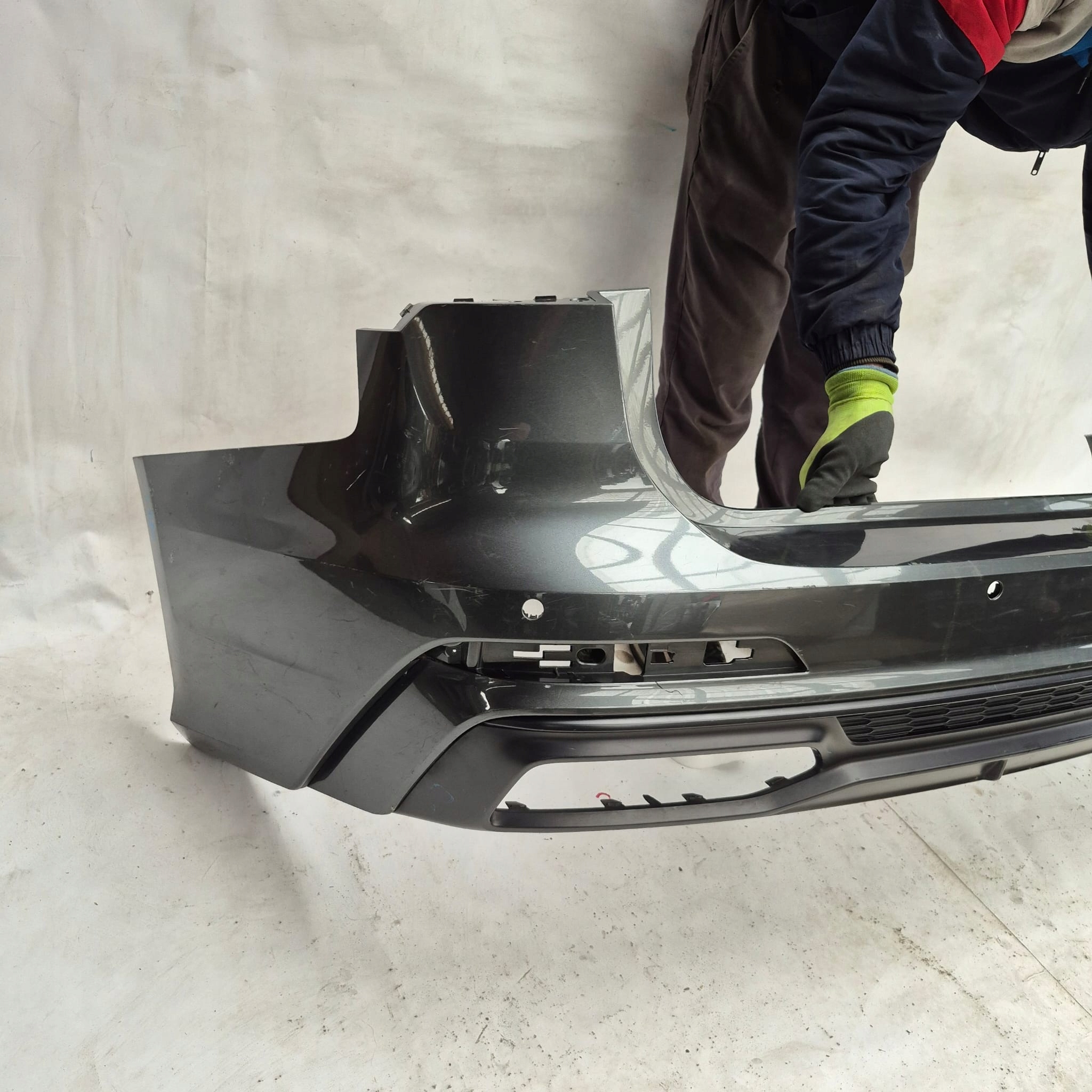 AUDI A6 C8 4K KOMBI S-LINE 18-25 bumper rear part rear 4XPDC