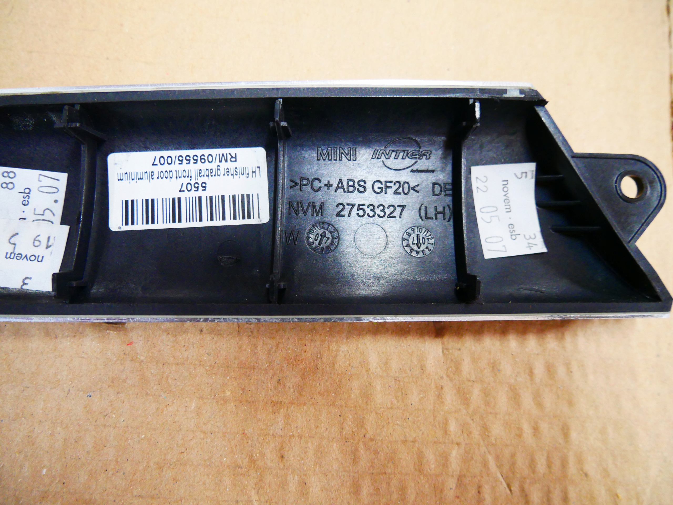 MINI R55 R56 R57 R58 R59 молдинг двери европа алюминий
