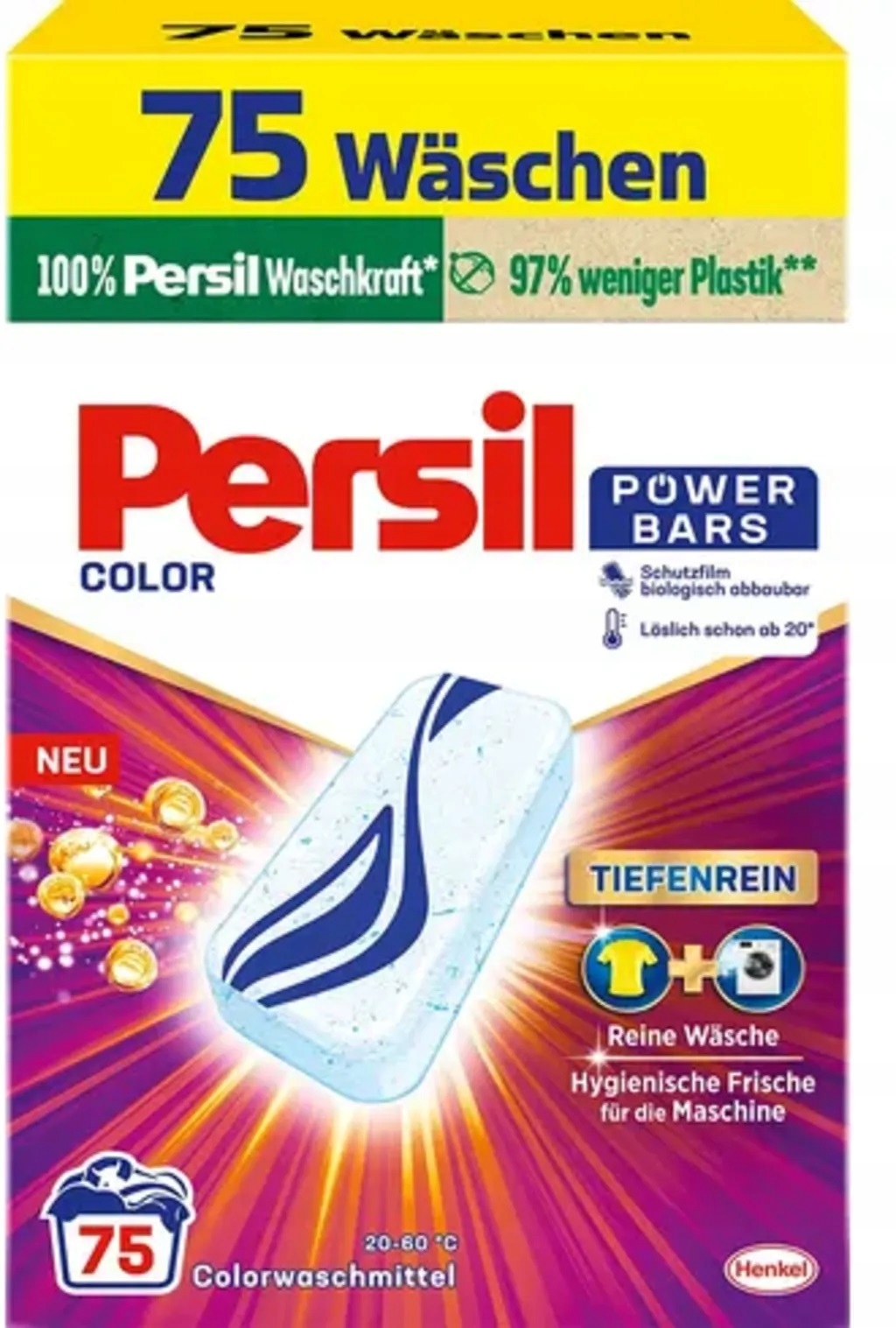 Levně německý Persil Universal tablety na barevné prádlo 75ks