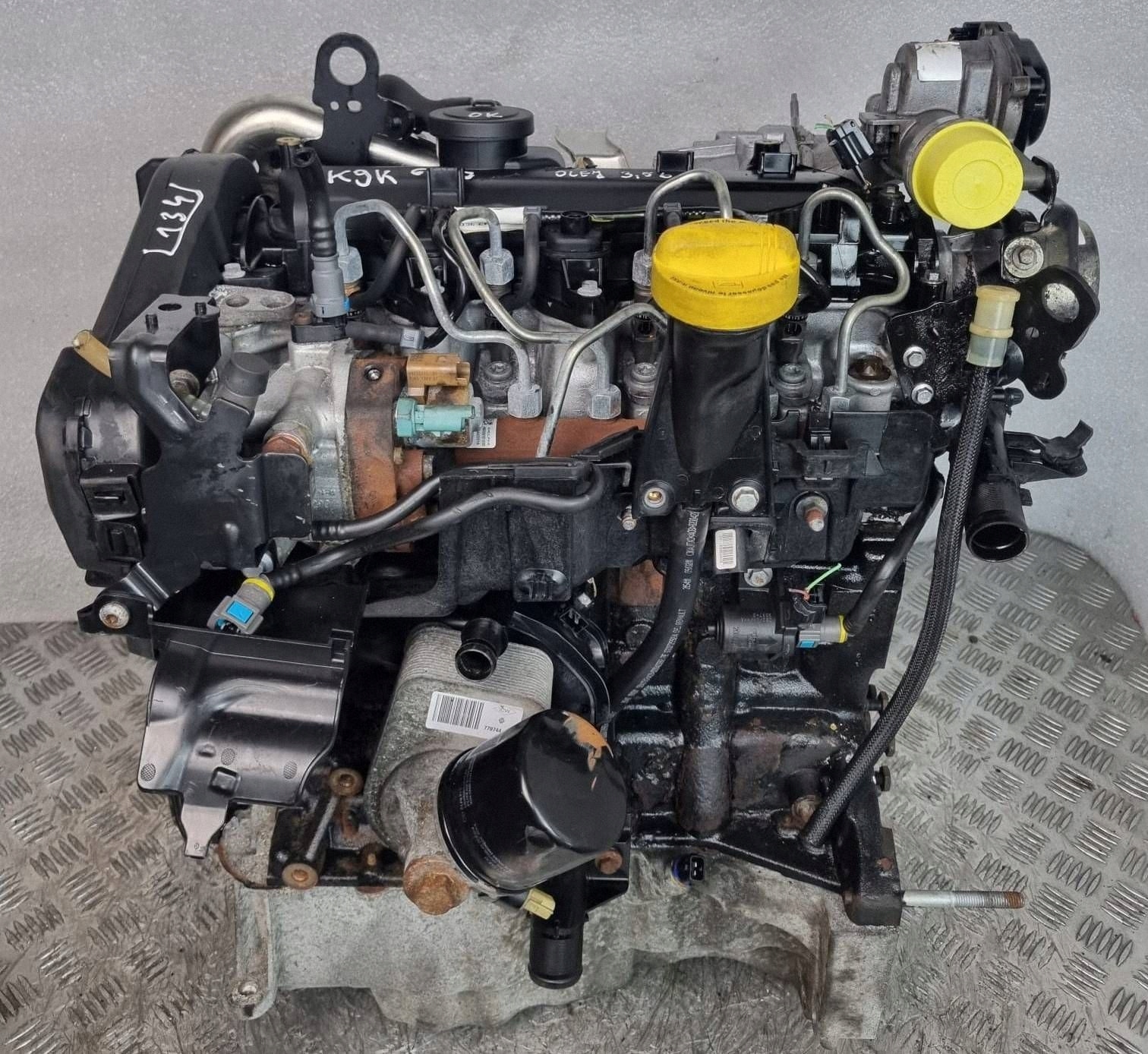 engine complete RENAULT CLIO III KANGOO MODUS 1.5dCI K9K6770 97 TYS MIL @