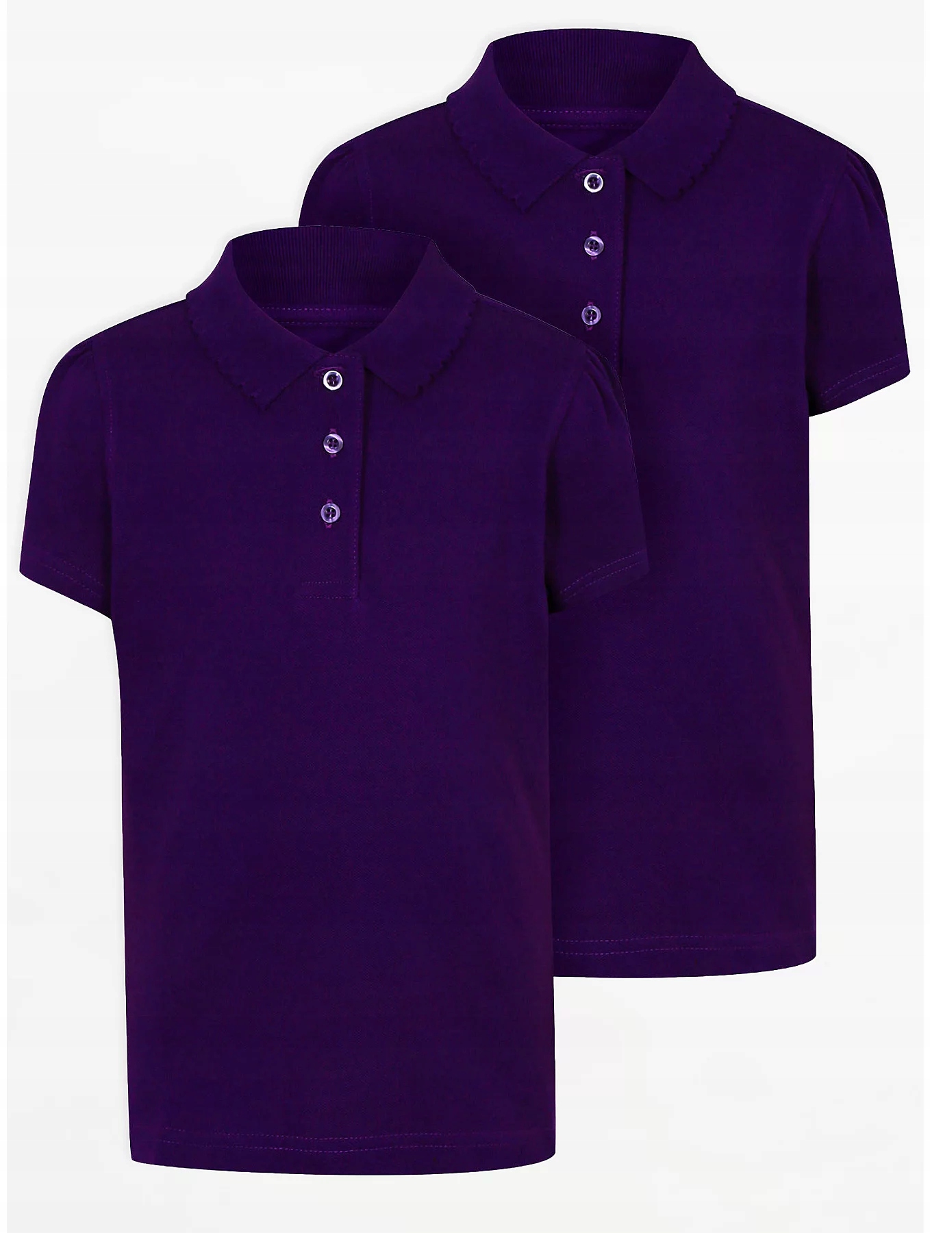 

George koszulka Polo Regular fiolet 3-4 L 98-104