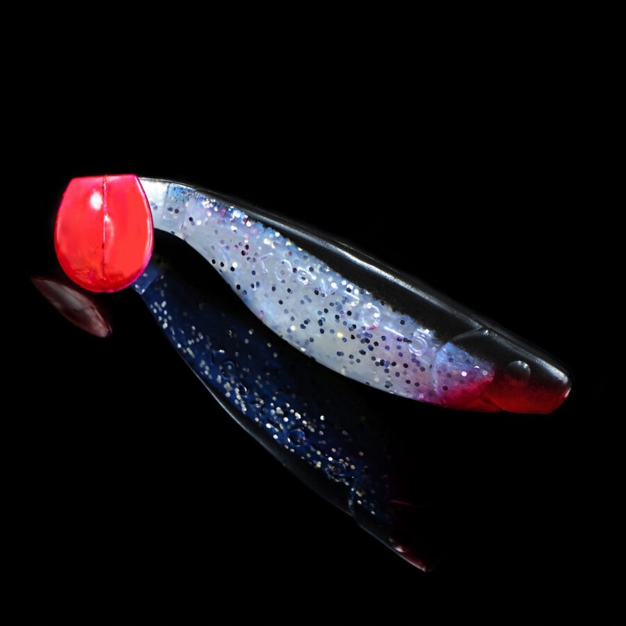 Relax Kopyto 5" Red Tail Kolor S044R Opak 1 Szt Sztuczna Przynęta Gumowa