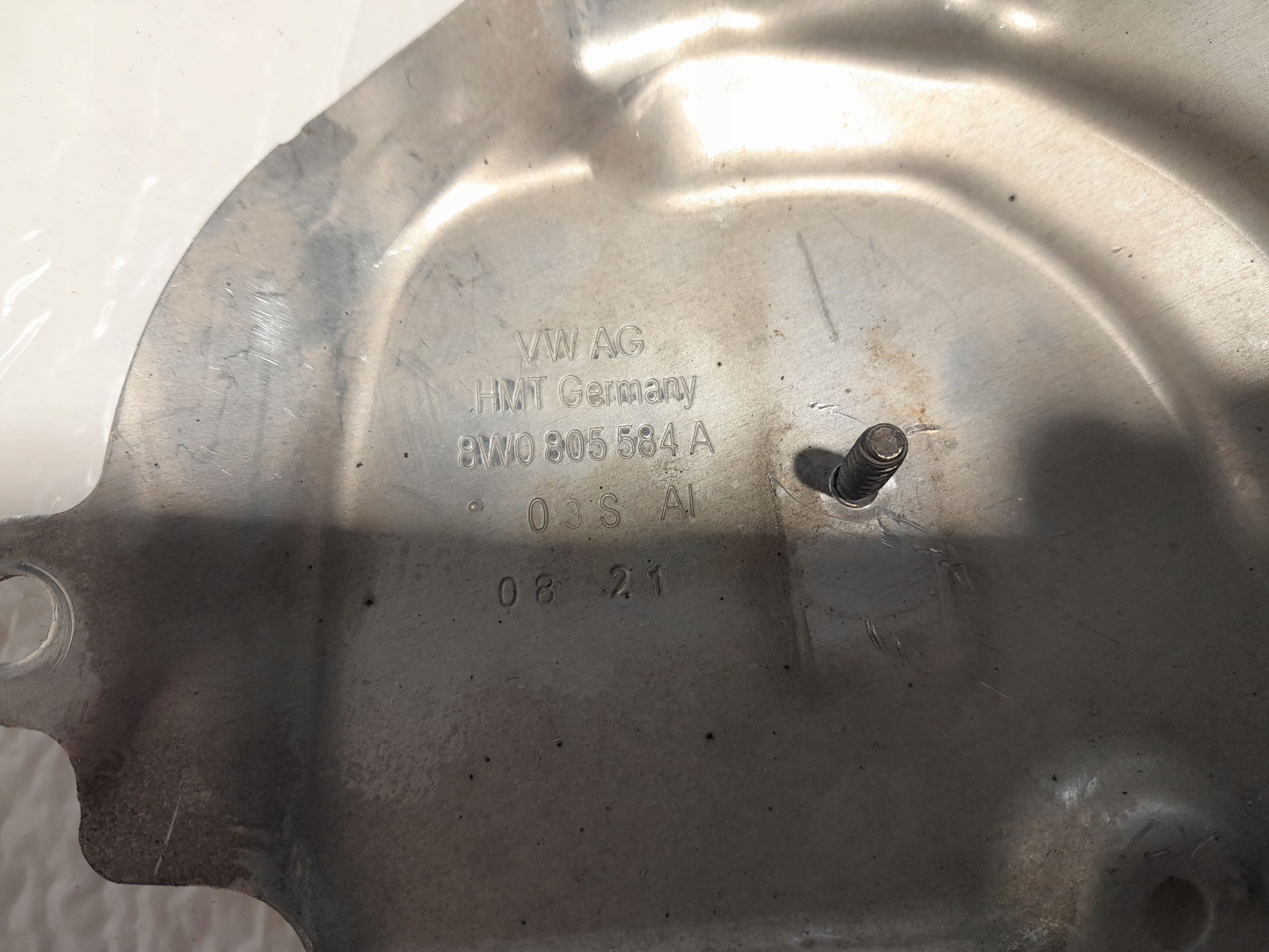 AUDI A4 B9 LIFT cover spoiler NADKOLA 8W0805584A