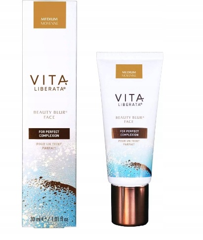 Vita Liberata Beauty Blur Face krem koloryzujący Bb baza podkład Medium