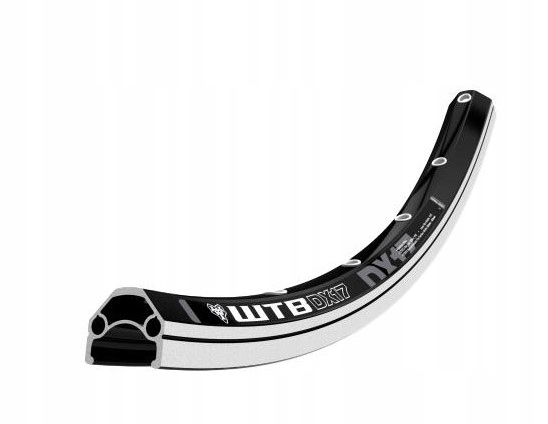 Nowa Obręcz Wtb DX17 26" 559-17 Rim 32 hole Black V-Brake Cnc Anoda