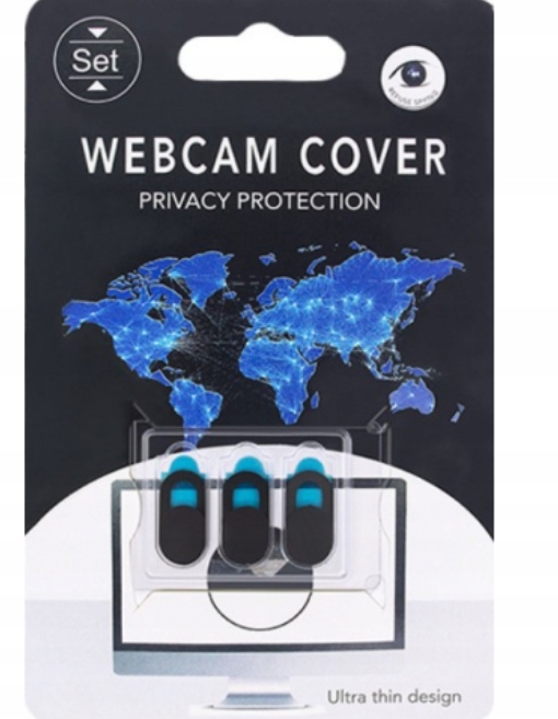 3X ZAŚLEPKA ZASŁONKA OCHRONNA DO KAMERKI LAPTOPA KAMERY CHRONI PRYWATNOŚĆ Waga produktu z opakowaniem jednostkowym 0.03 kg