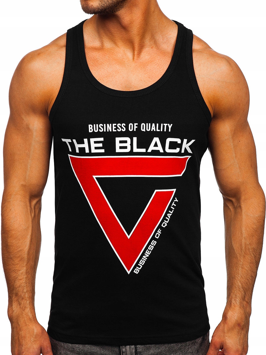 

Koszulka Tank Top Męska Czarna 14833 Rozmiar_m