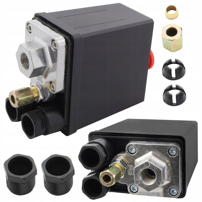 WYŁĄCZNIK CIŚNIENIOWY REDUKTOR DO KOMPRESORA PRESOSTAT KOMPRESOR 230V