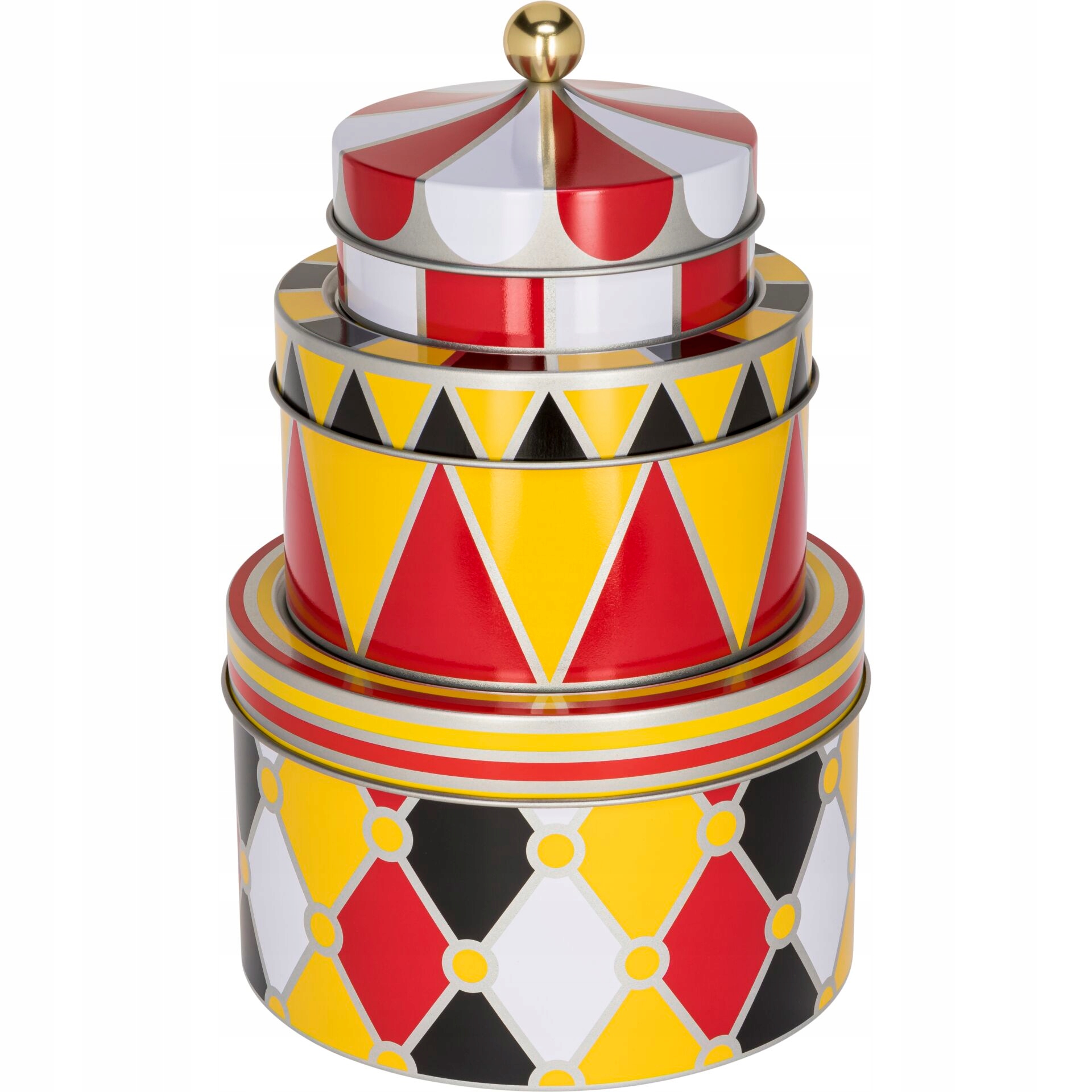 Alessi Circus Sada 3 univerzálnych krabíc MW31S3