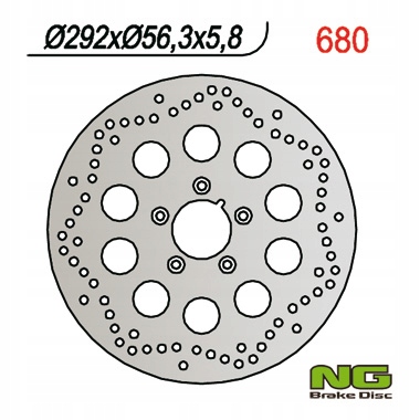 Ng Brzdový Kotúč Zadný Harley-davidson,